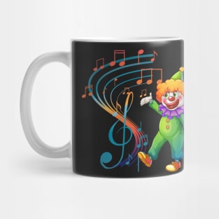 Music Note With Clown Mug